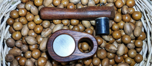The Queensland Nut Buster macadamia nut cracker
