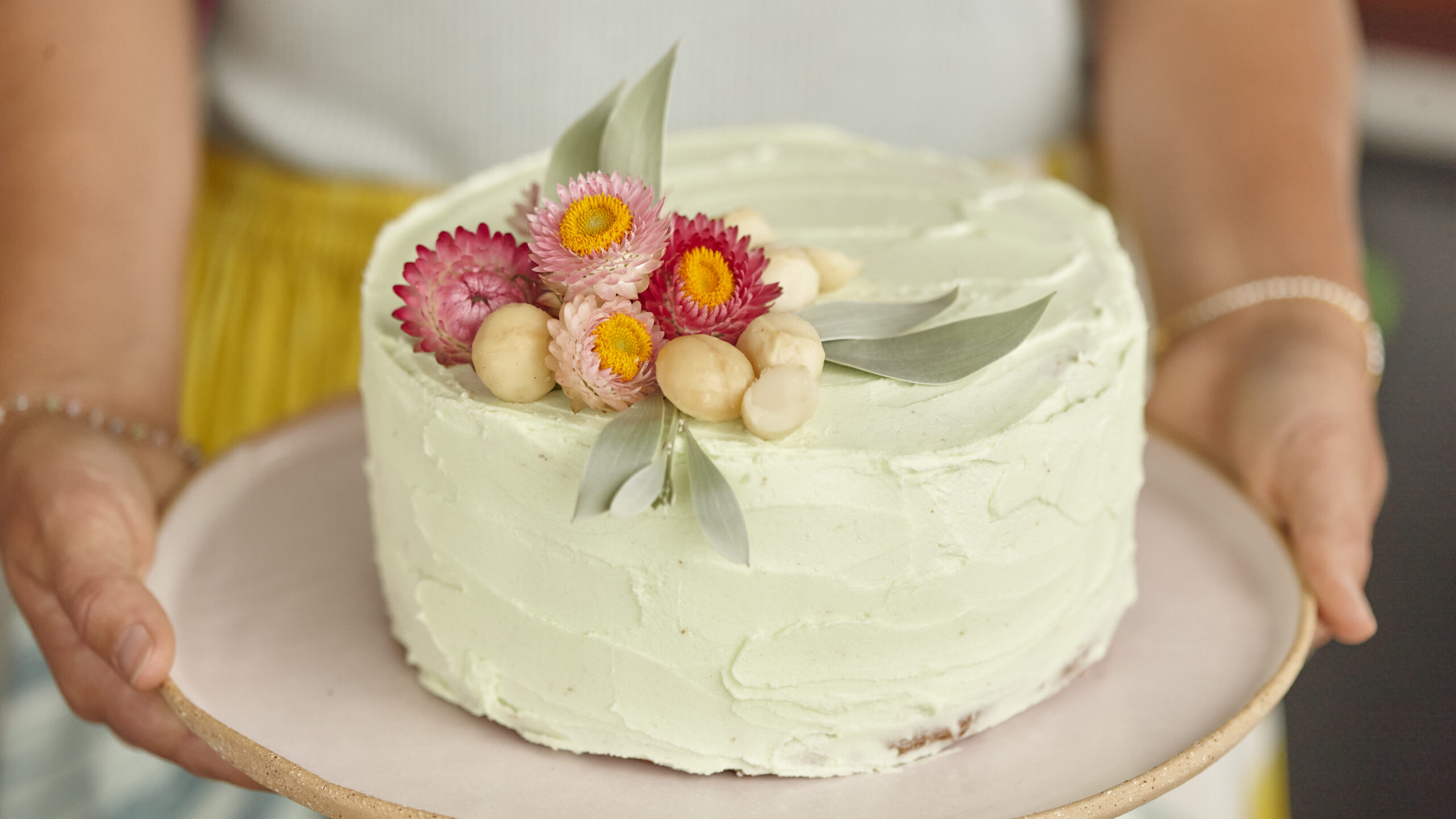 Macadamia birthday cake recipe