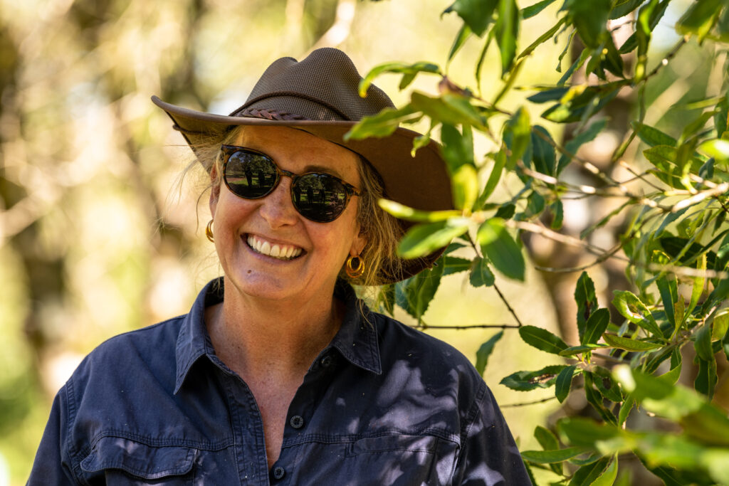 Macadamia farmer Fiona Grigg