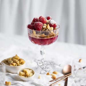Macadamia Gingerbread & Raspberry Trifle (High Res Portrait) 13