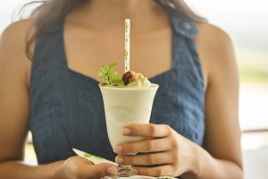 Matcha and macadamia