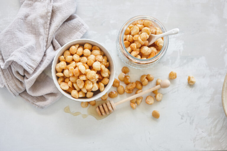 Updated honey roasted macadamias recipe