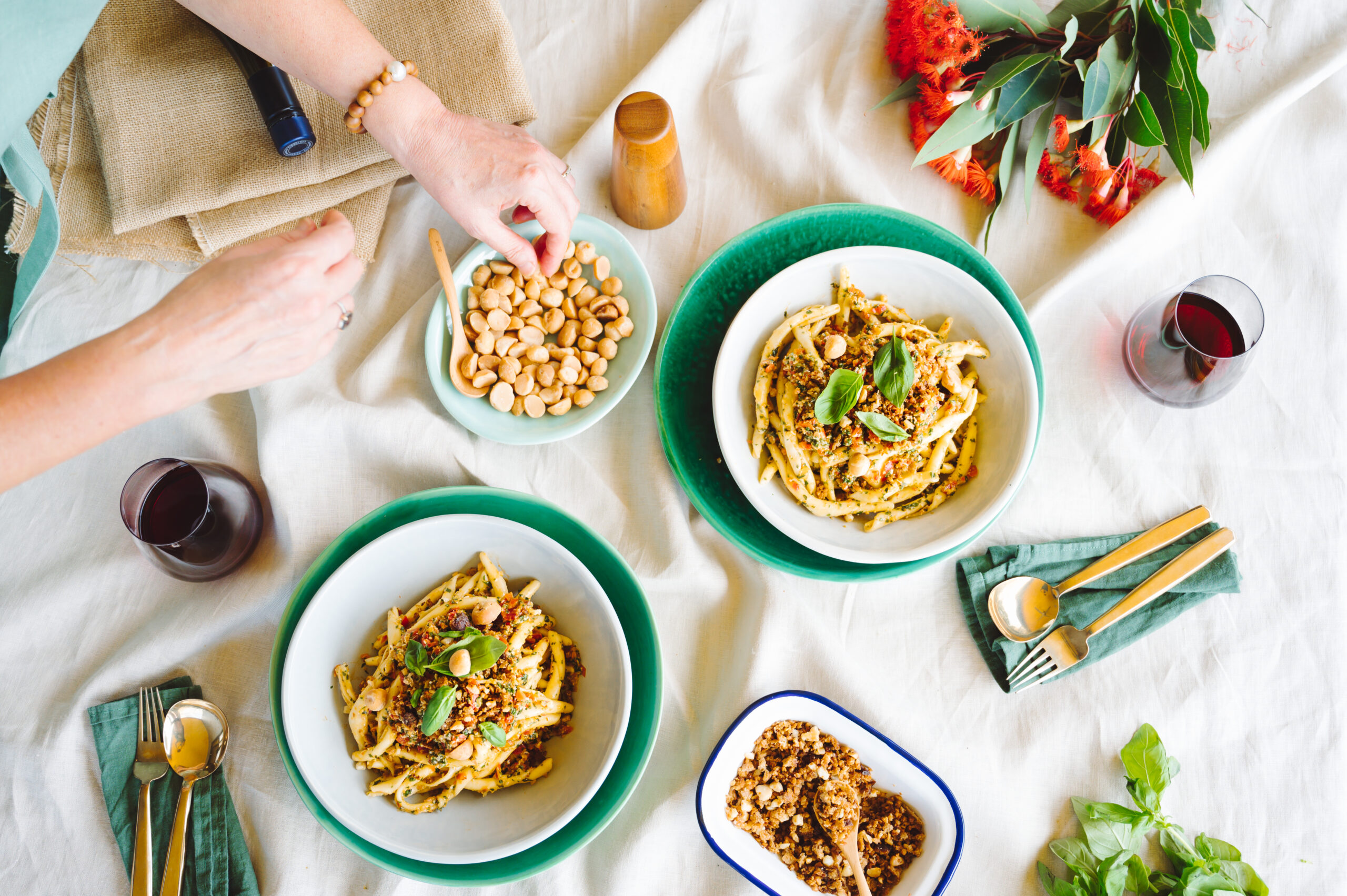 A taste of summer: say ciao to macadamia pesto