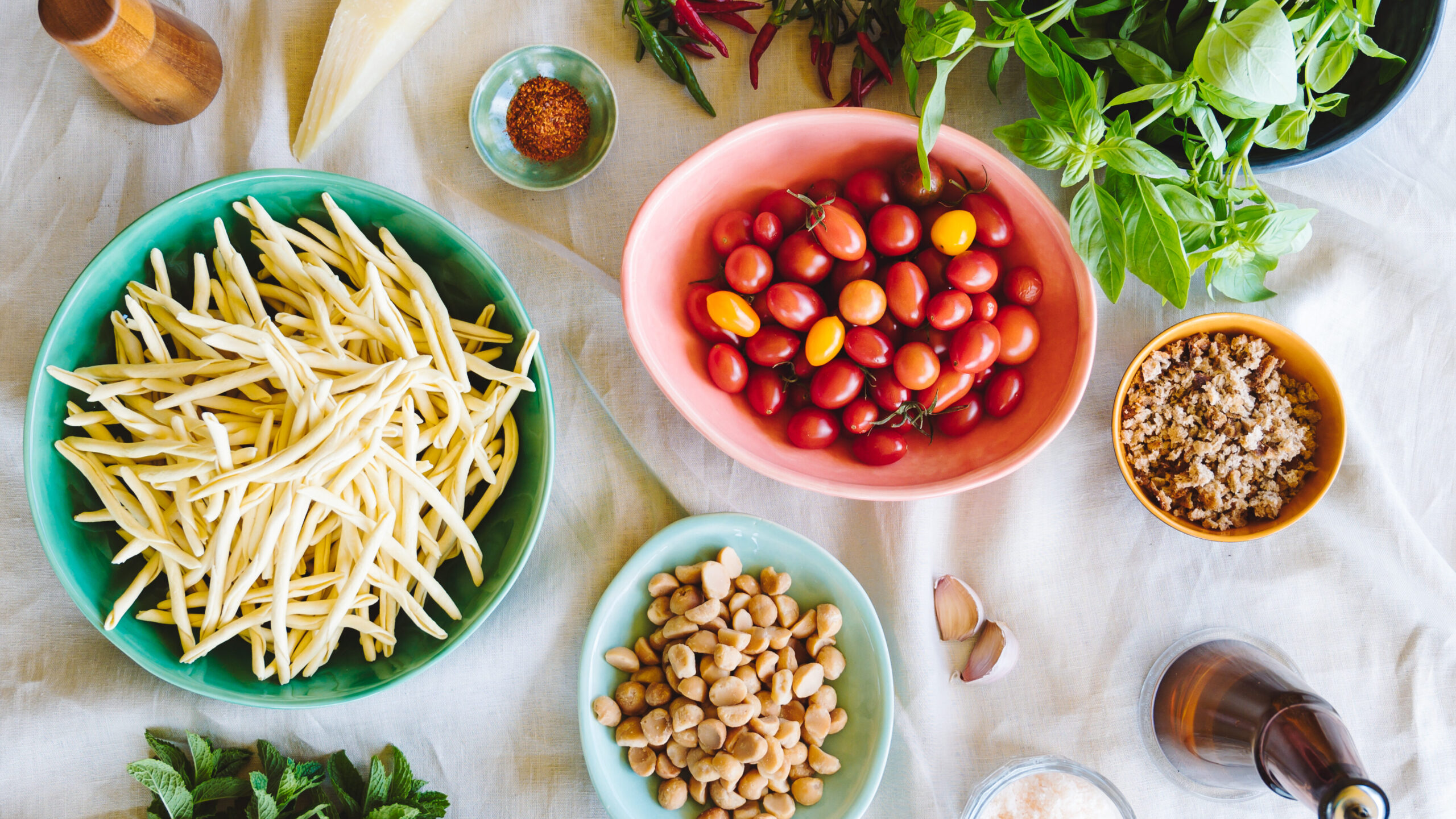 Make your own macadamia pesto this summer