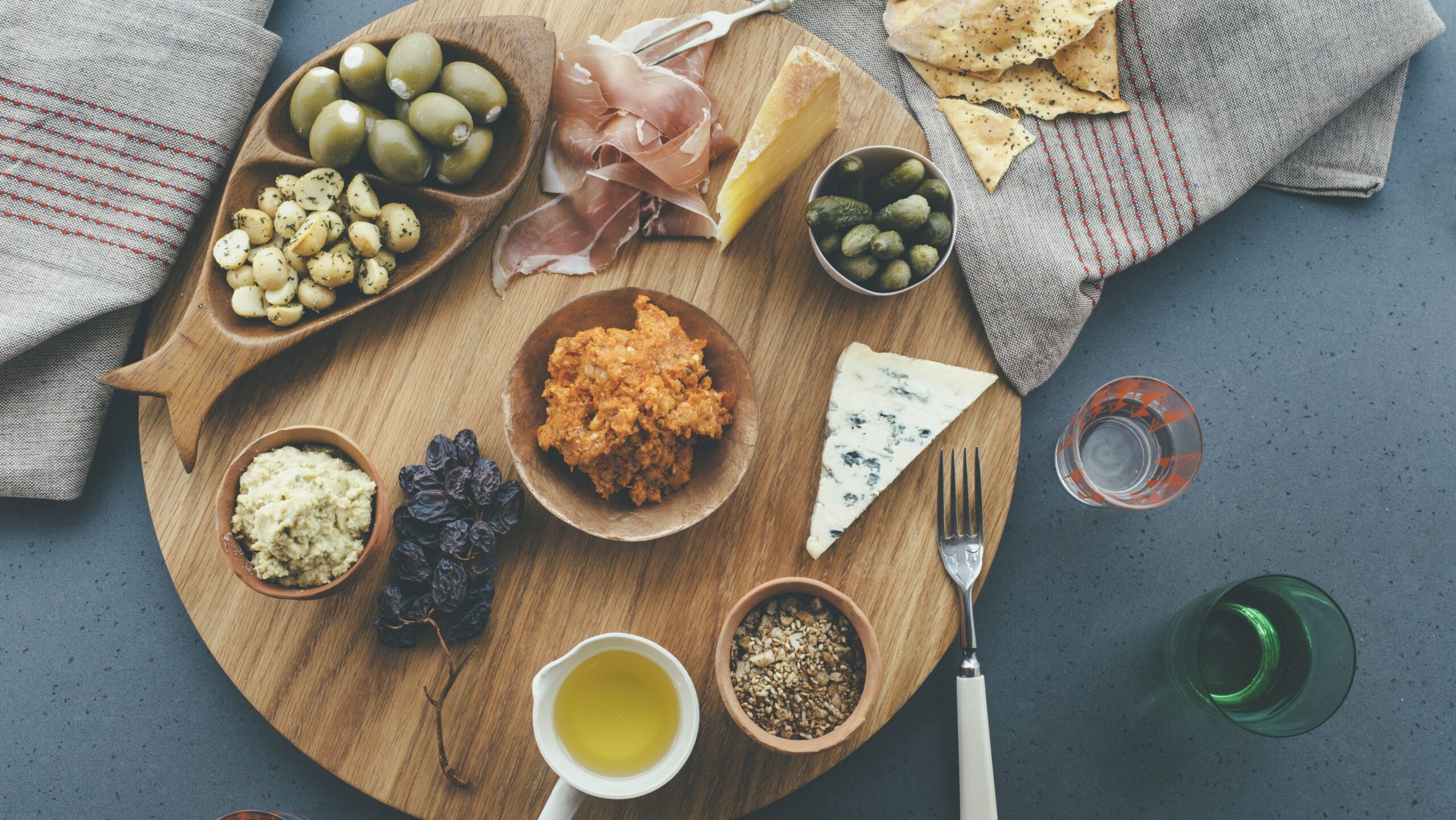 macadamia lovers grazing platter