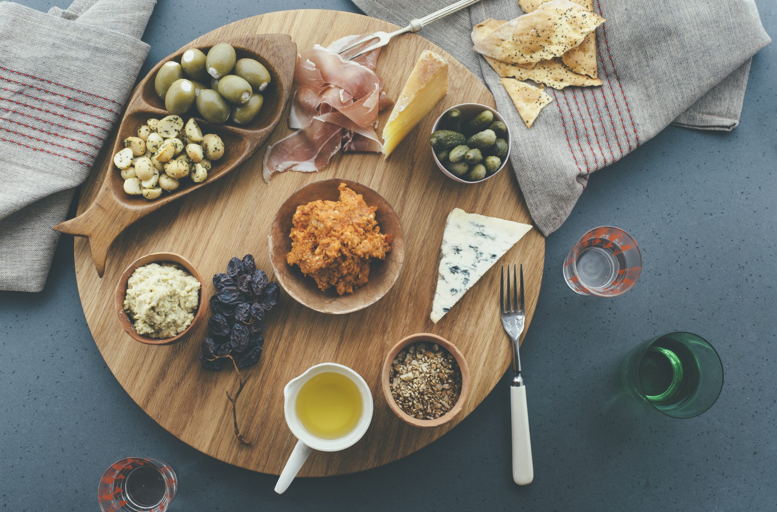 macadamia lovers grazing platter