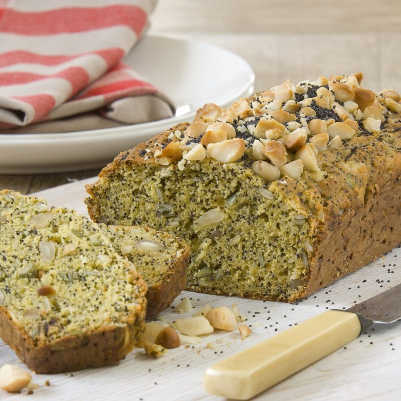 Macadamia corn bread