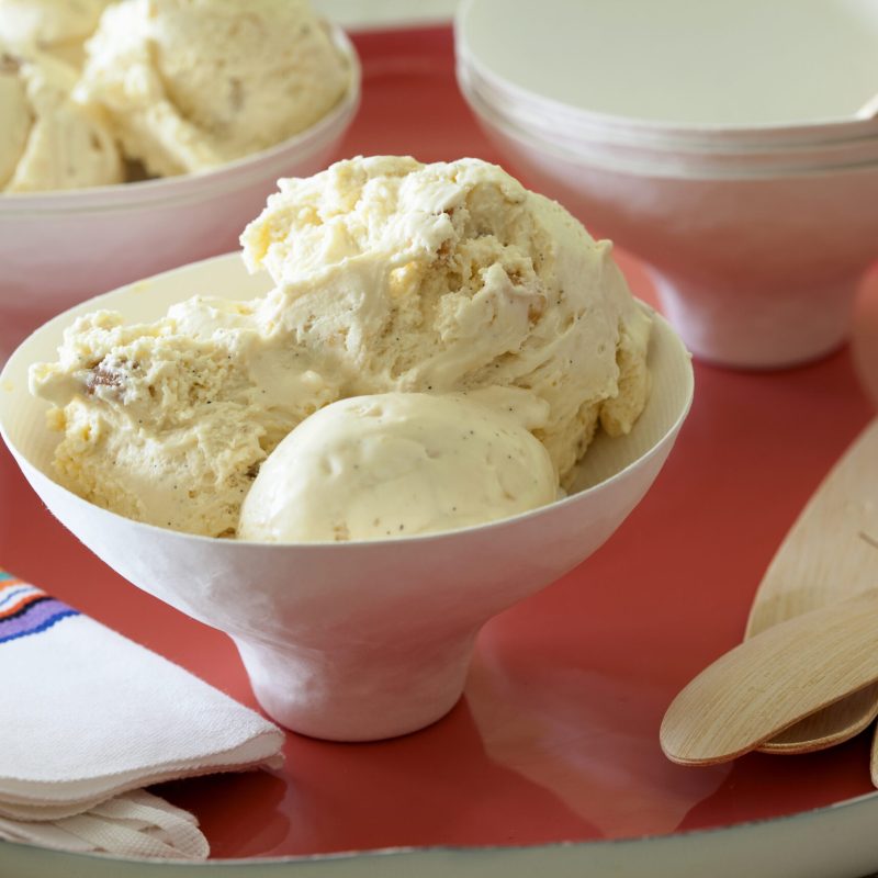 1303 Macadamia and honey ice cream