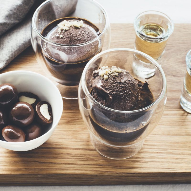 macadamia affogato
