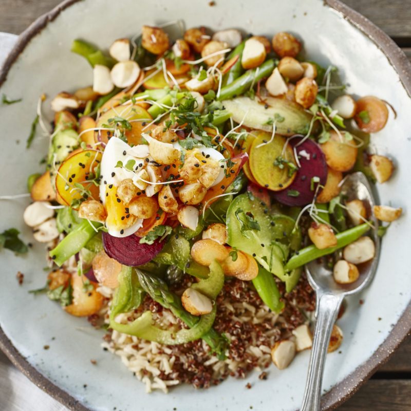 Ginger and soy roasted macadamia recipe