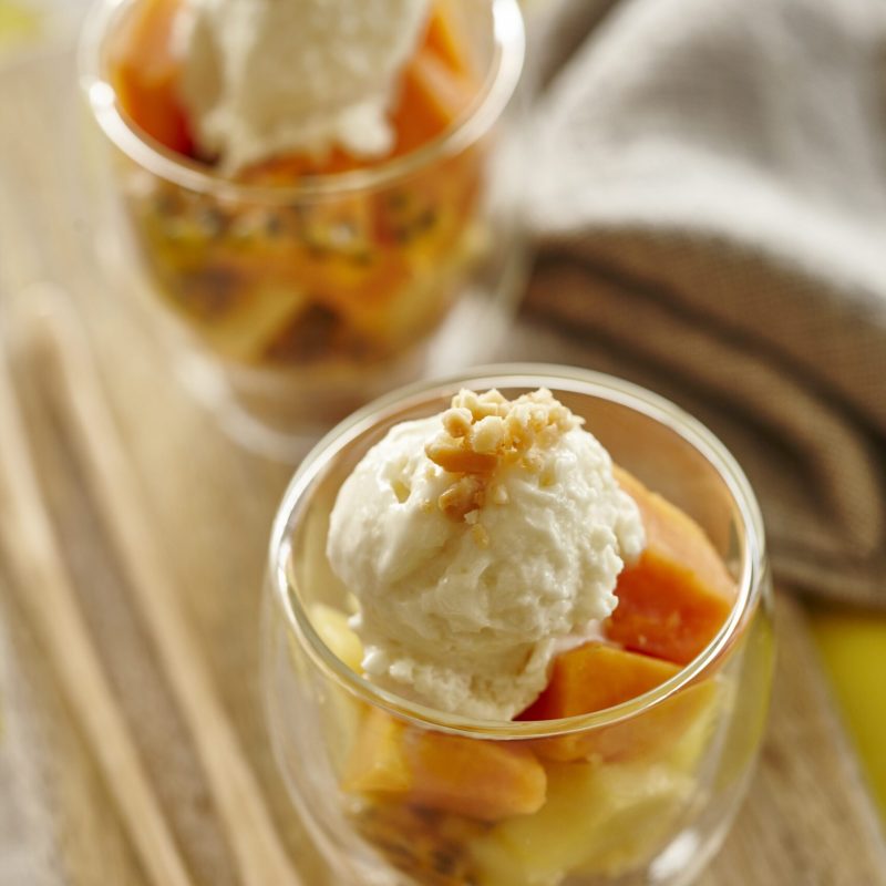 1509 Macadamia and honey frozen yoghurt sundaes (1) copy 2