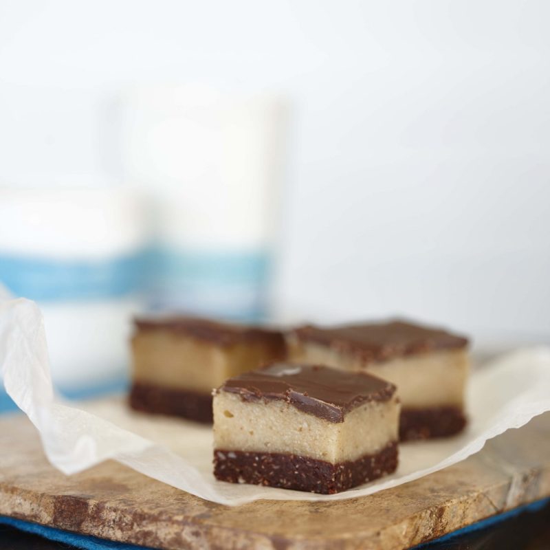 Macadamia caramel slice recipe