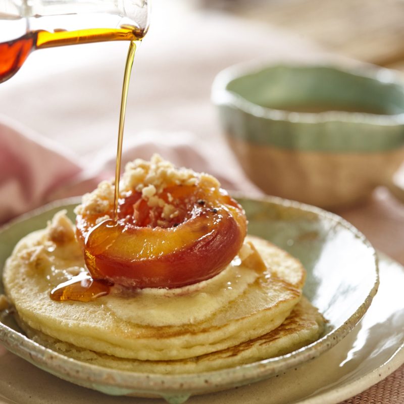 Gluten free macadamia pancakes