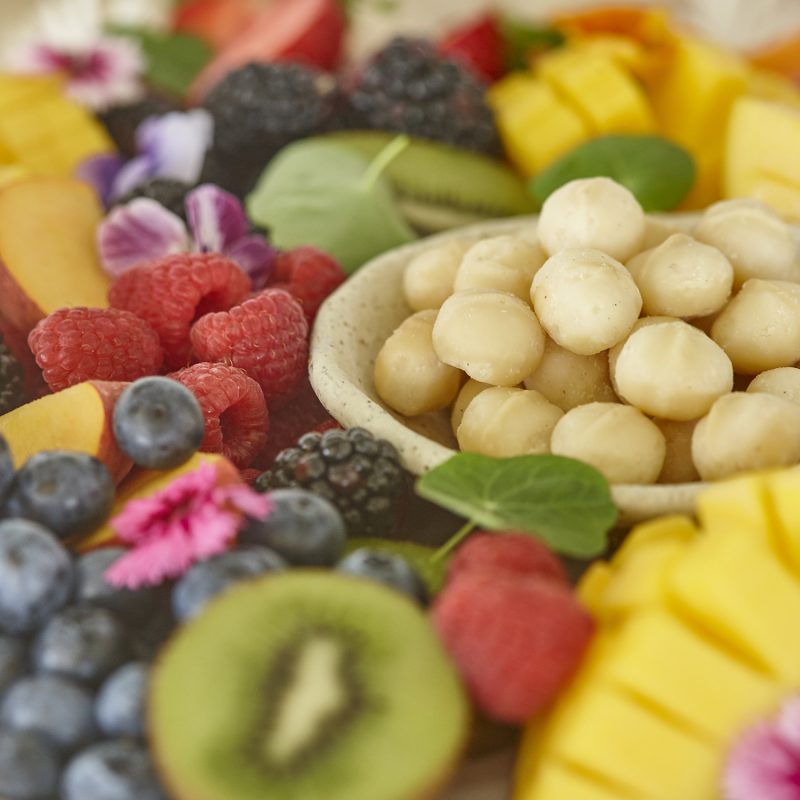 1711 Raw macadamia fruit platter (2)