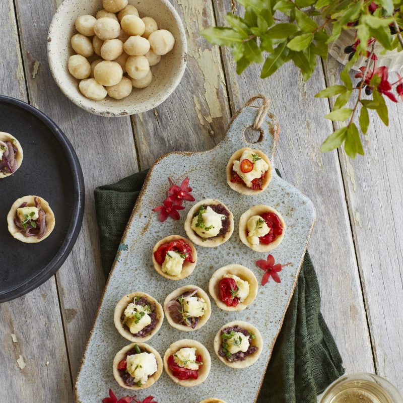 1912 Christmas canape macadamia tartlets (3)