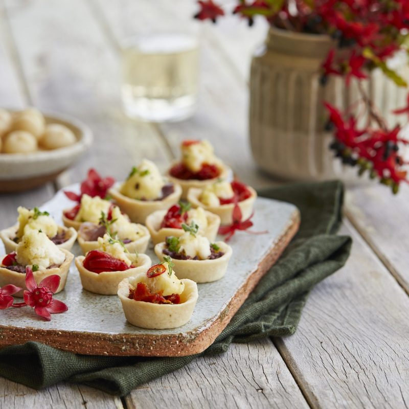 1912 Christmas canape macadamia tartlets (5)
