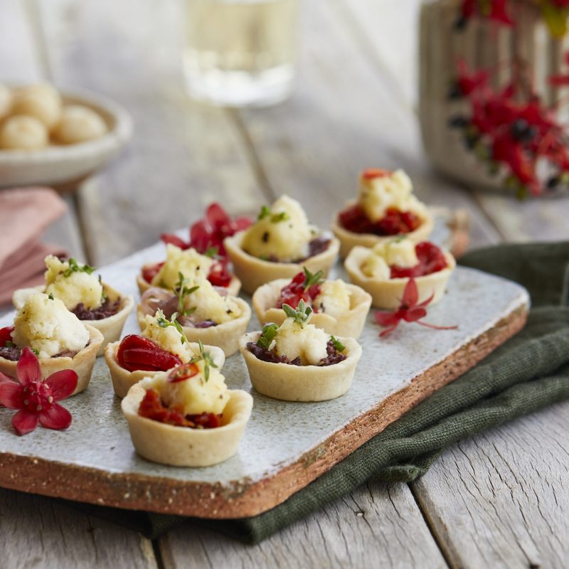 1912 Christmas canape macadamia tartlets (7)