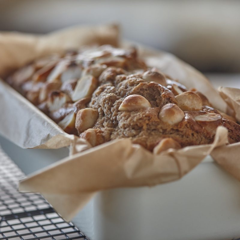 2605 Macadamia banana bread loaf