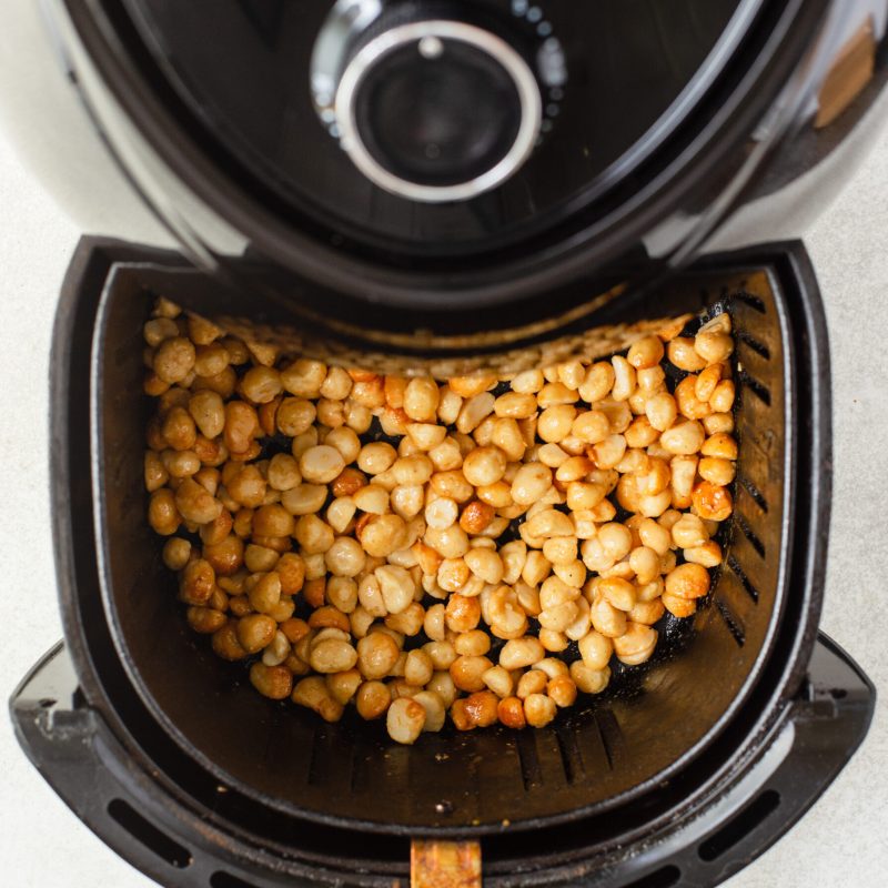 The best honey roasted macadamias in the air fryer