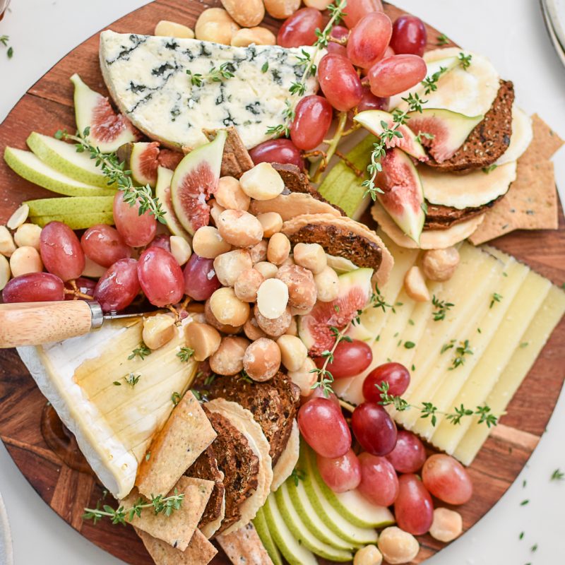 Cheese Platter with Australian Macadamias