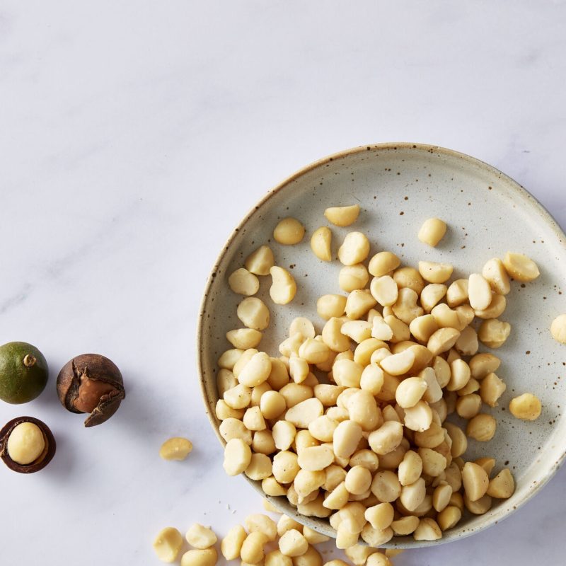 Chopped macadamia nuts