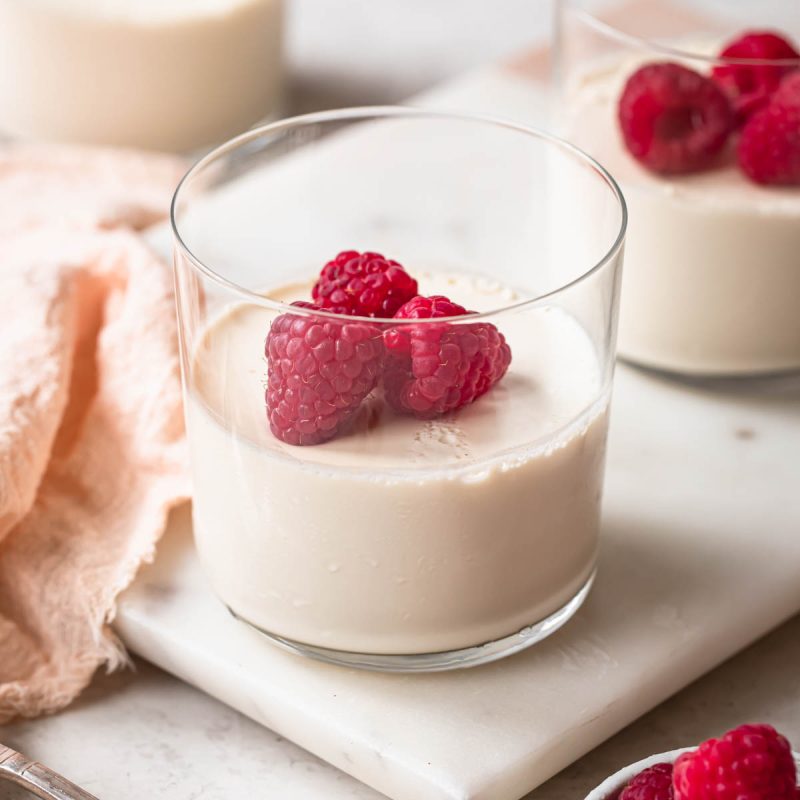 Macadamia Milk Panna Cotta