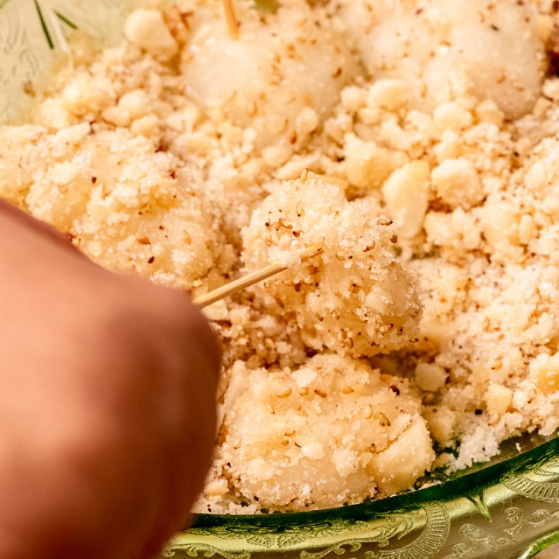 Macadamia muah chee recipe for Chinese New Year