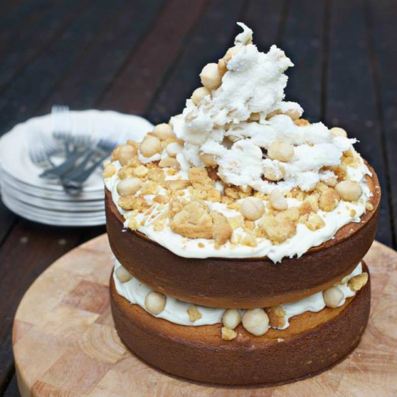 macadamia extravaganza cake